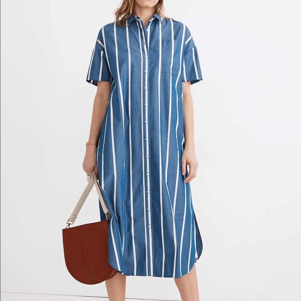 Madewell Oversized Midi Shirtdress